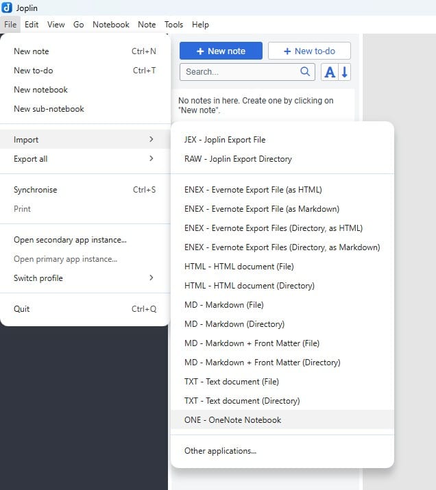 Nhập và xuất dữ liệu trong Joplin