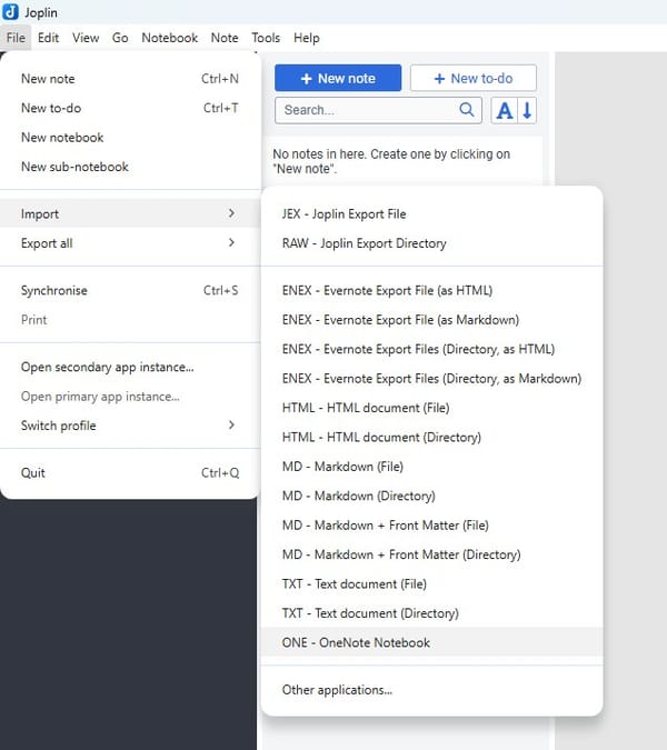 Nhập và xuất dữ liệu trong Joplin