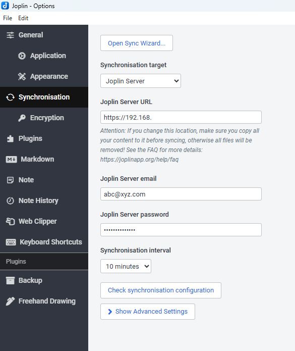 Đồng bộ ghi chú của bạn giữa các thiết bị với Joplin